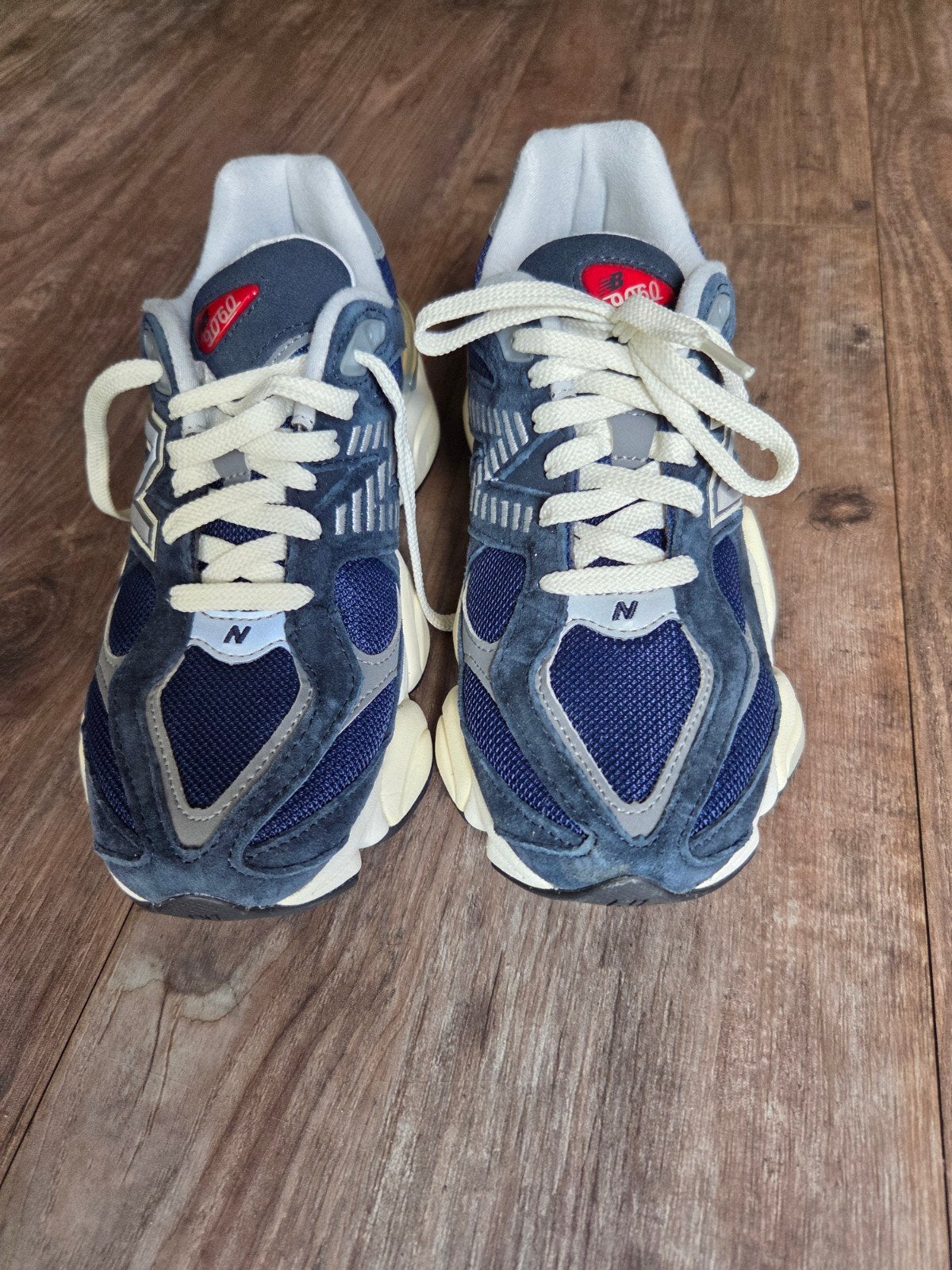 Nieuwe New Balance 9060 - Donkerblauw, Kleding | Dames, Ophalen of Verzenden, Nieuw, Blauw, Sneakers of Gympen