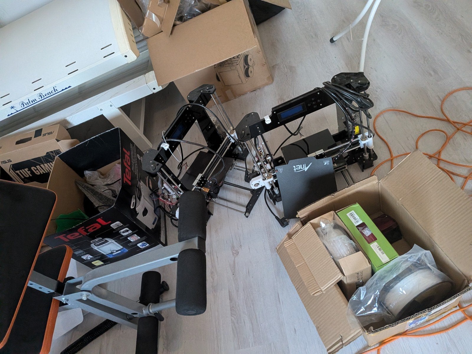 2x Anet A8 3D printers met upgrades en veel extra's, Computers en Software, Ophalen, Zo goed als nieuw, Filament, Anet a8
