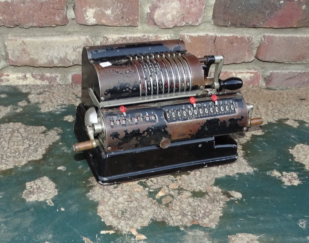 oude telmachine rekenmachine, Ophalen