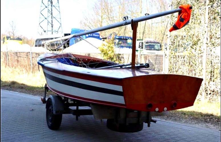 Zeilbootje Spanker, Ophalen, Overige brandstoffen, Spanker, 5 m