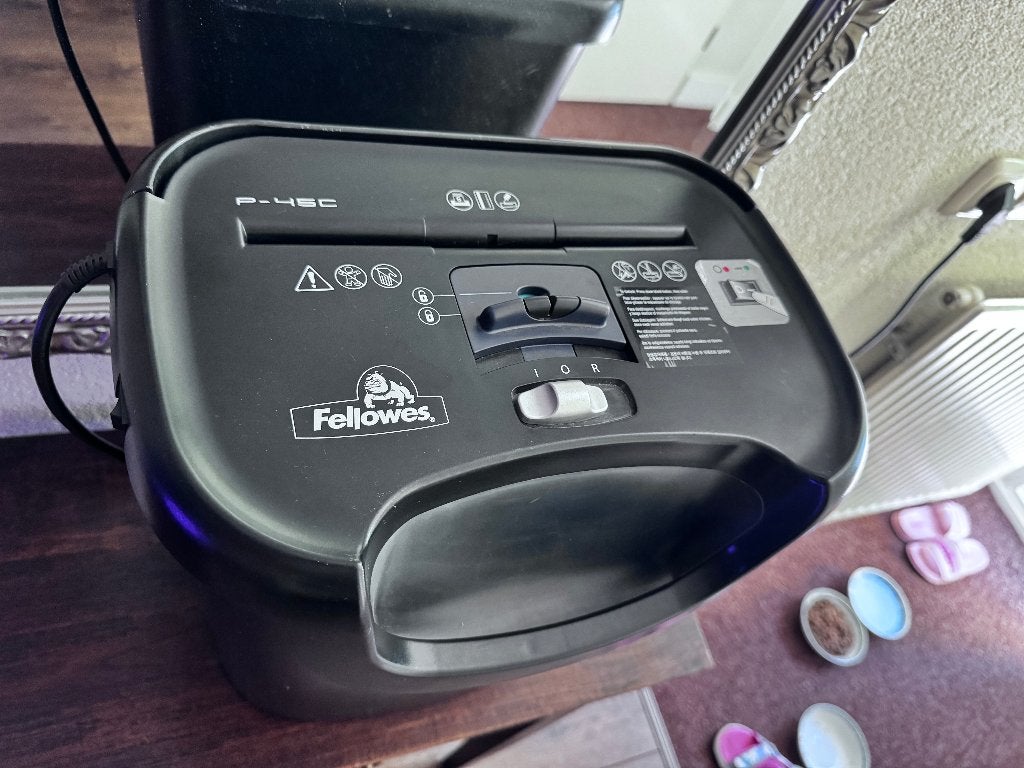 ✅ Fellowes Paper Powershred - Shredder P-45C, Ophalen of Verzenden, Zo goed als nieuw