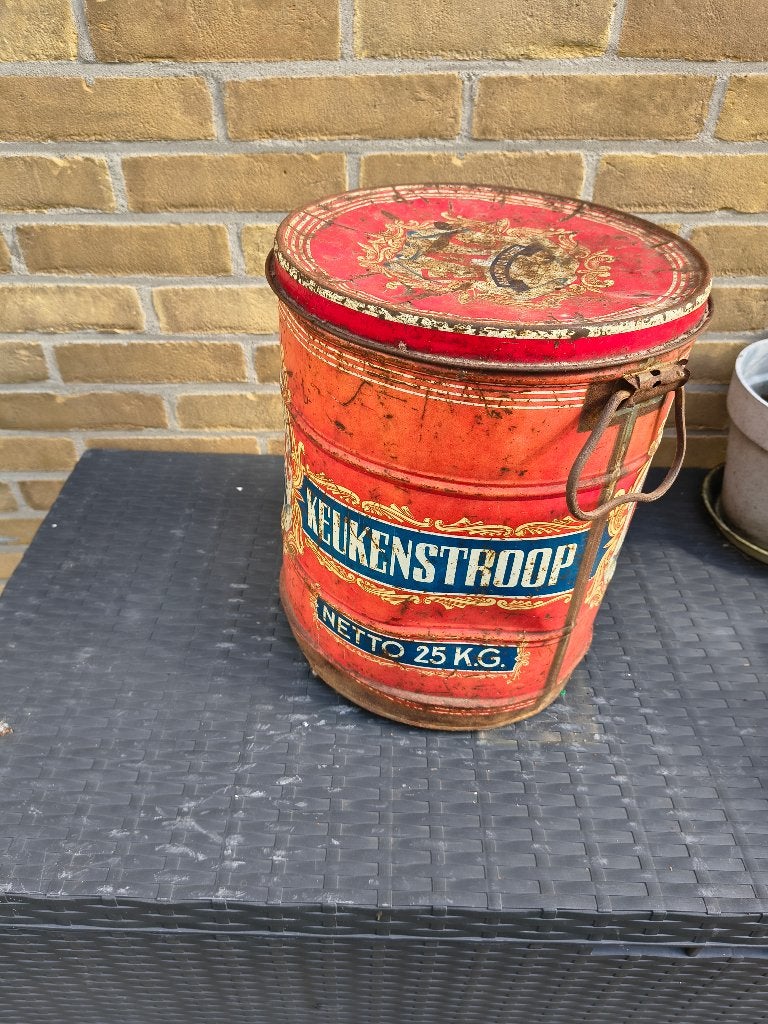 Antiek Stroopblik, Verzamelen, Ophalen of Verzenden, Gebruikt, Overige, Overige merken