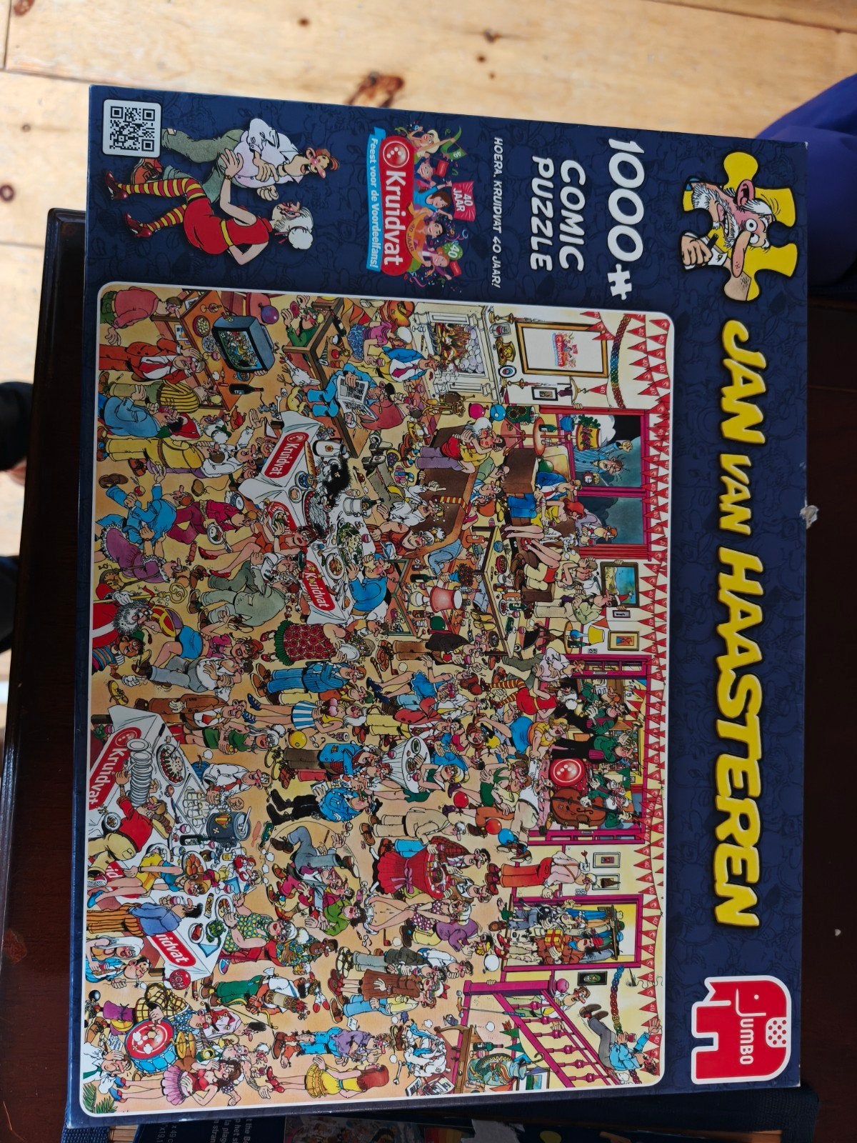 Jan van Haasteren puzzel 1000 compleet, Hobby en Vrije tijd, Denksport en Puzzels, Ophalen of Verzenden, 500 t/m 1500 stukjes