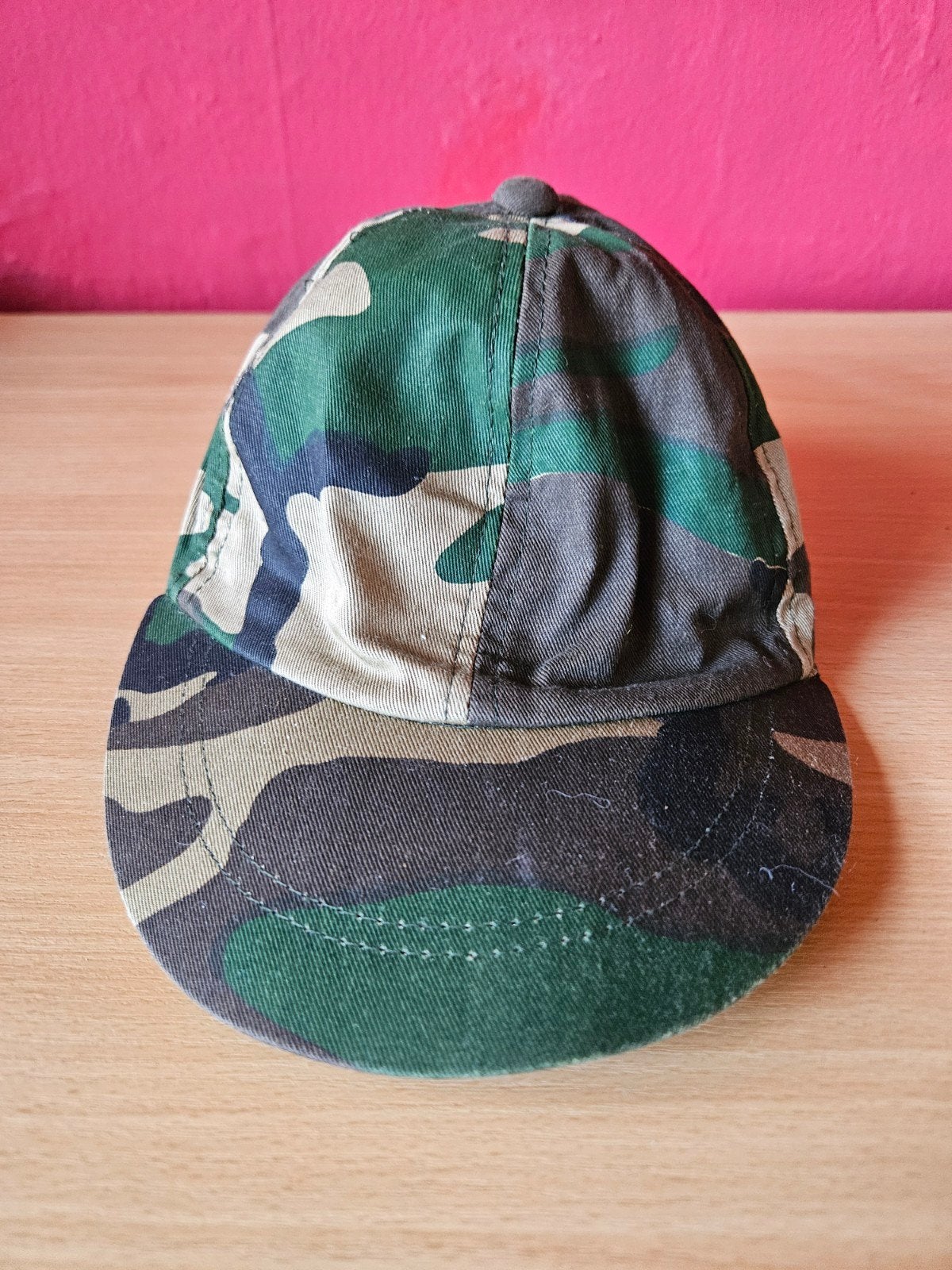 Pet met camouflage motief kindermaat, Ophalen of Verzenden, Gebruikt, Jongen of Meisje, Pet