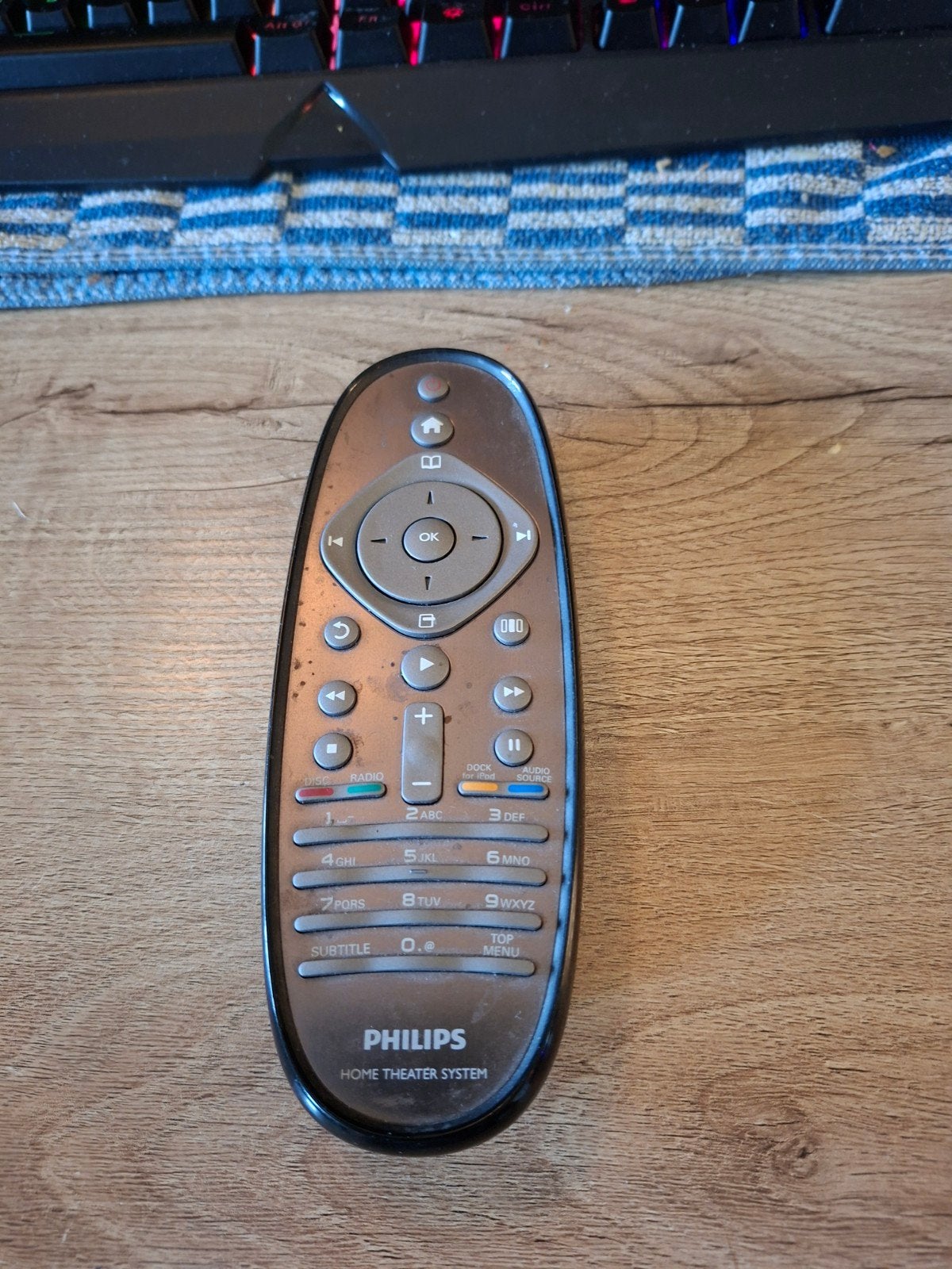 Philips Home Theater System Afstandsbediening, Ophalen of Verzenden, Gebruikt, Origineel, Tv