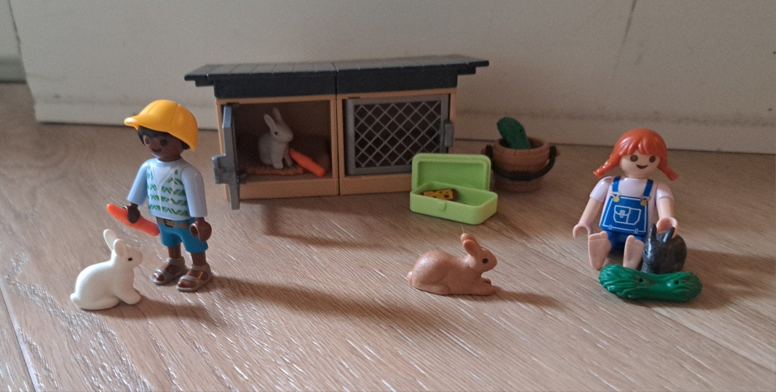Playmobil 70675 Konijnenvoeding, Ophalen of Verzenden, Zo goed als nieuw, Complete set