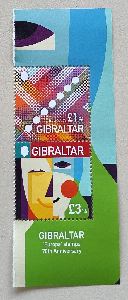Gibraltar 2026 cept PF vert, Ophalen of Verzenden, Overige landen, Postfris