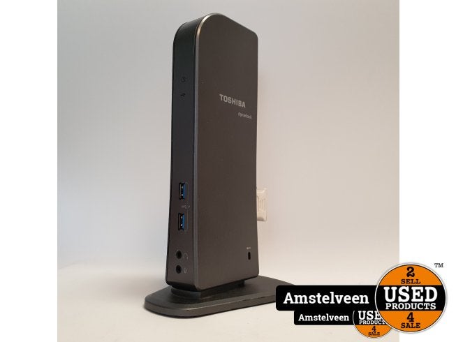 Toshiba dynadock U3.0 Dockin Station Grijs/Gray | Nette Staa, Computers en Software, Toshiba, Gebruikt, Support@toshiba.com, Toshiba Corporation
1-1, Shibaura 1-chome
Minato-ku, Tokyo 105-8001
Japan