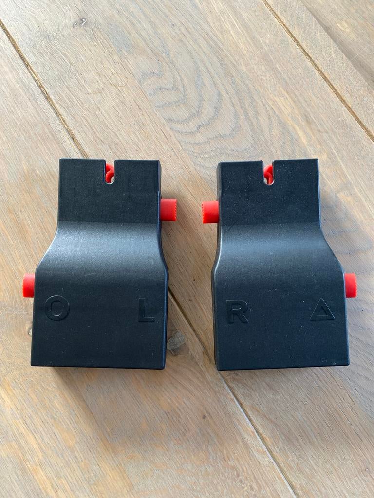 Adapterset voor autostoeltje abc design, Overige merken, Ophalen of Verzenden, 0 t/m 13 kg, Gebruikt