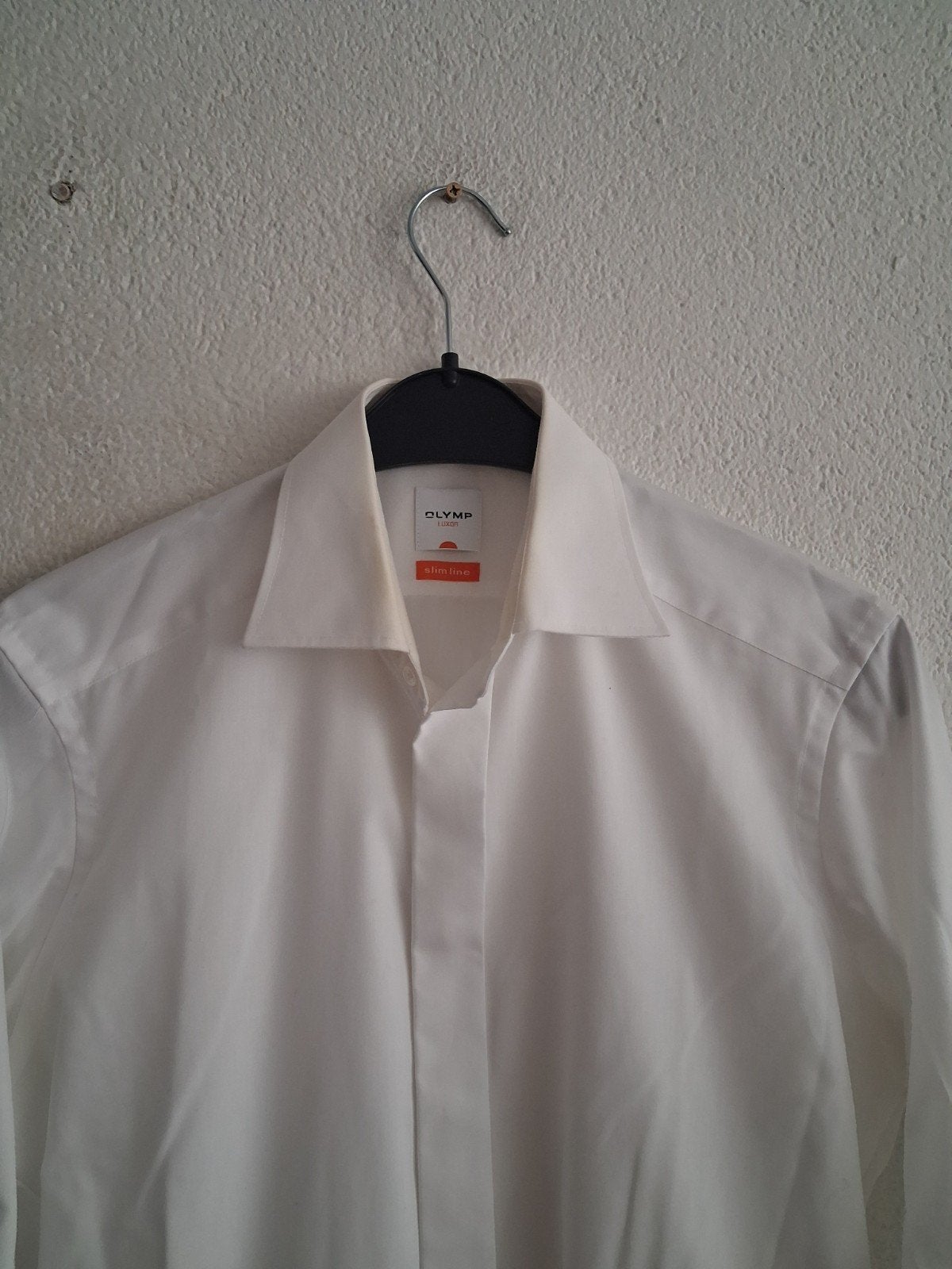 Olymp Luxor wit overhemd, halswijdte 38 (S), Kleding | Heren, Overhemden, Halswijdte 38 (S) of kleiner, Wit, Nieuw, Ophalen of Verzenden