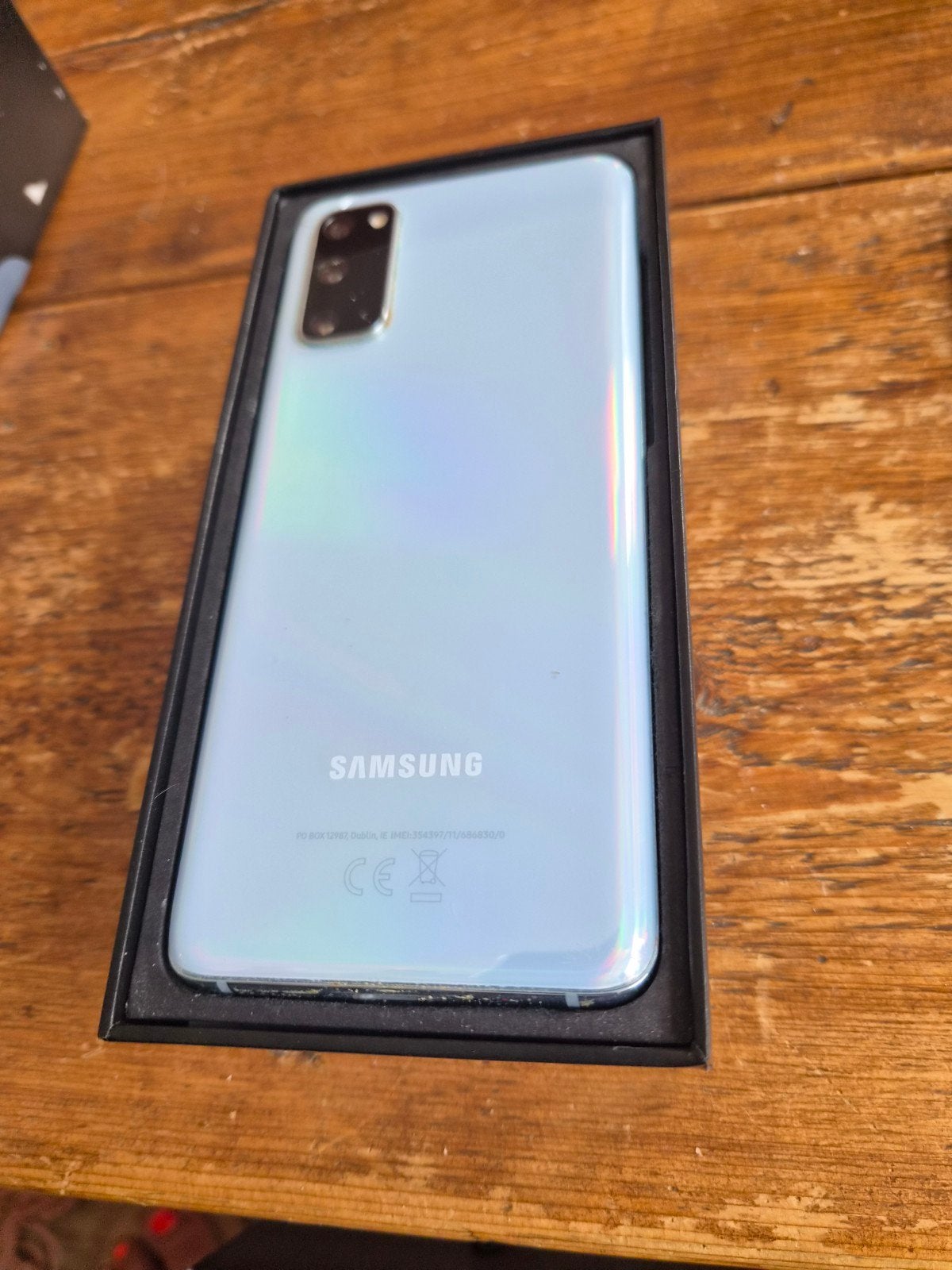 Samsung Galaxy S20 5G met barsten, Ophalen, Gebruikt, Touchscreen, Zonder simlock