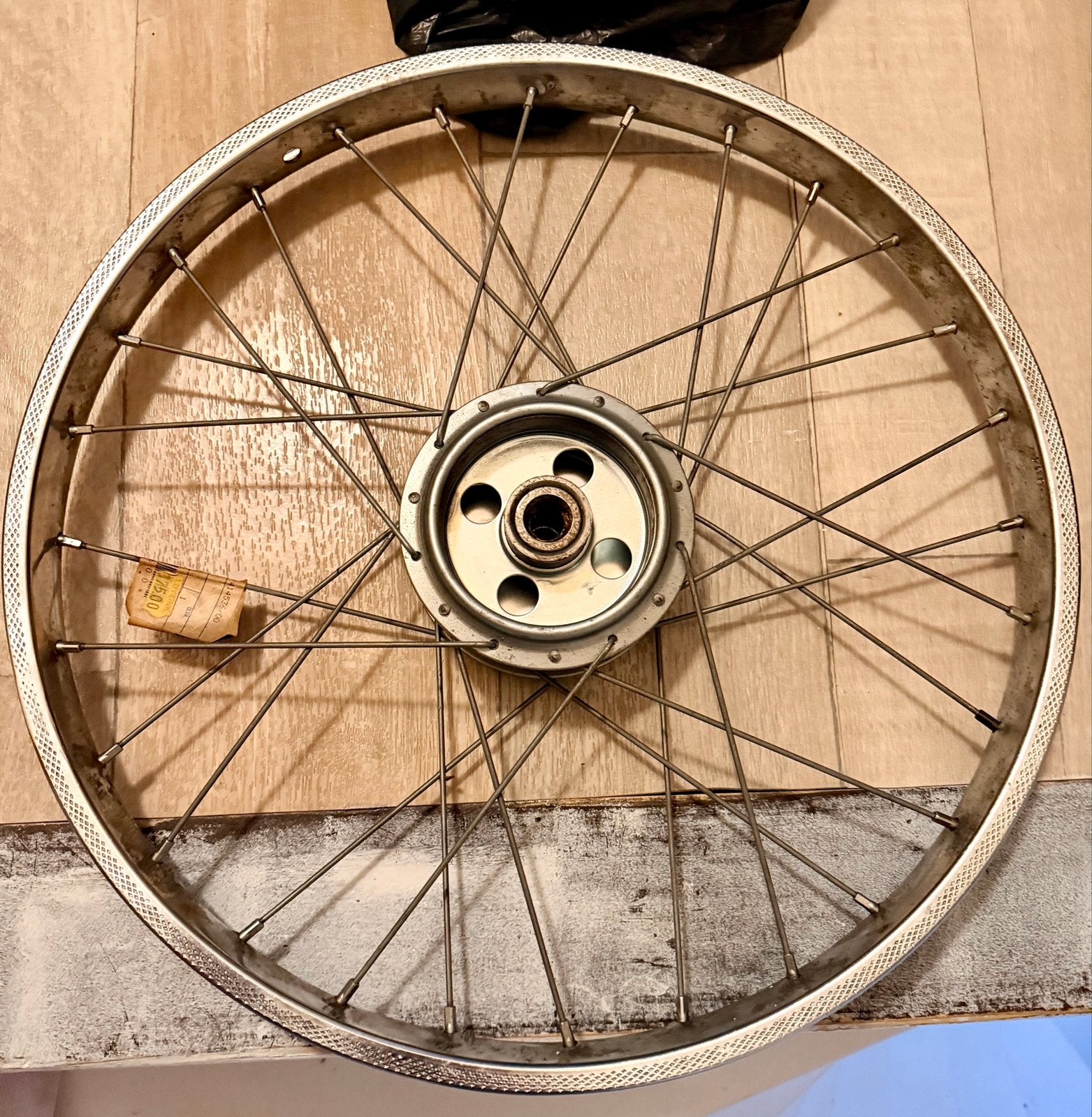 NOS 17 inch Vespa Piaggio Ciao voorwiel, Ophalen, Nieuw, Overige typen, Overige merken