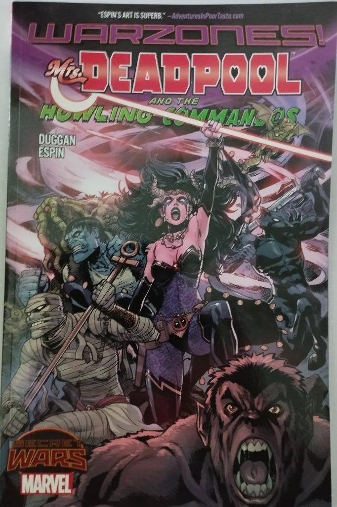 Mrs deadpool and the howling commandos tpb, Boeken, Strips | Comics, Nieuw, Complete serie of reeks, Amerika, Ophalen