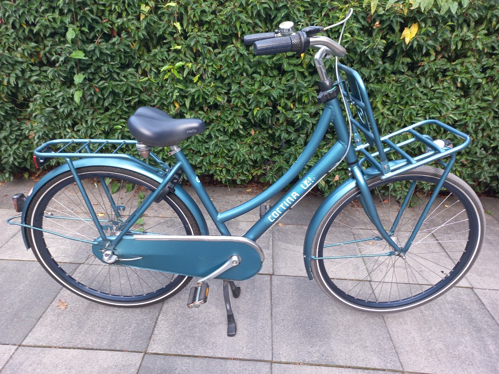 Cortina u4 transport damesfiets 28 inch, Fietsen en Brommers, 50 tot 53 cm, Ophalen, Zo goed als nieuw, Versnellingen