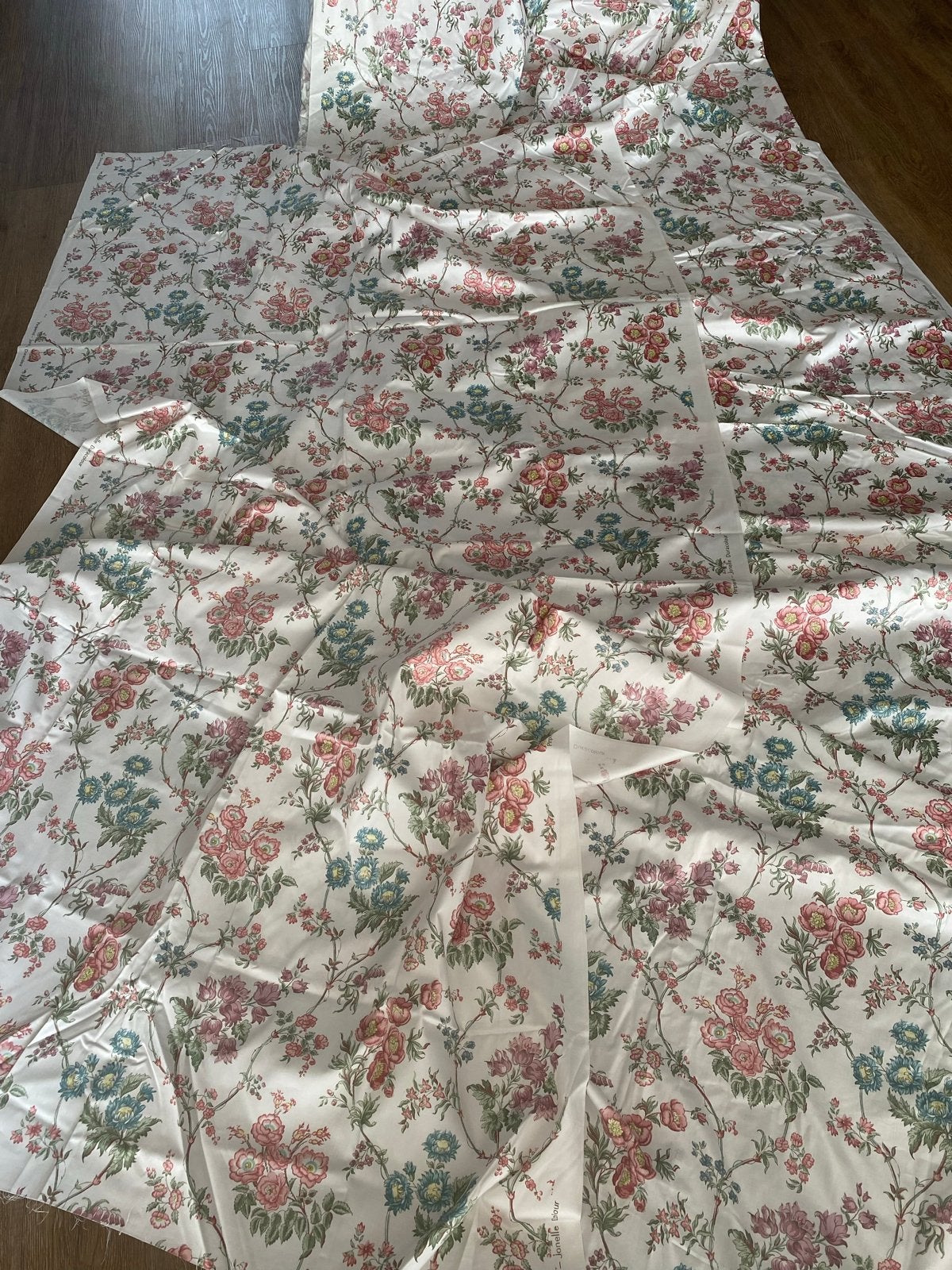 Pimpernel Jonelle Duracolour bloemenstof 12,5 m, Hobby en Vrije tijd, Stoffen en Lappen, Meerkleurig, 120 cm of meer, Ophalen of Verzenden