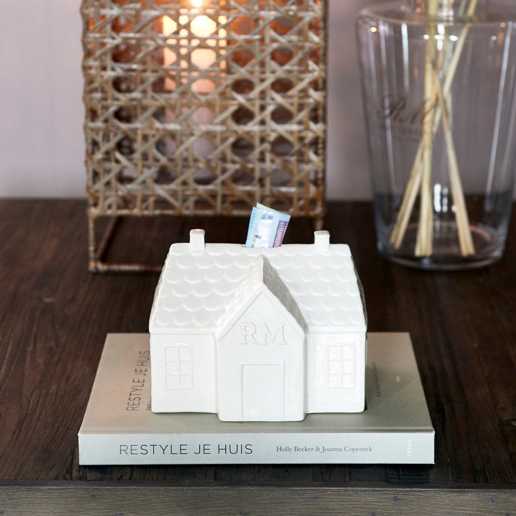 nieuw   riviera maison  huisje/spaarpot/deco, Ophalen of Verzenden, Nieuw