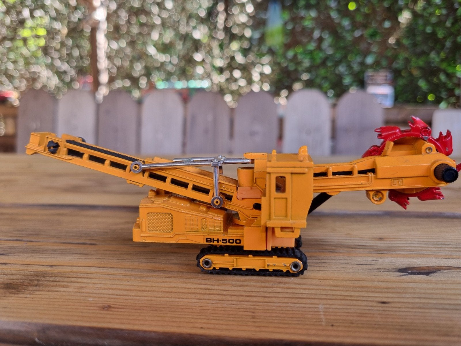Vintage Shinsei Mini Power Hitachi BH500 Graafmachine, Ophalen, Zo goed als nieuw, Hijskraan, Tractor of Landbouw, Overige merken