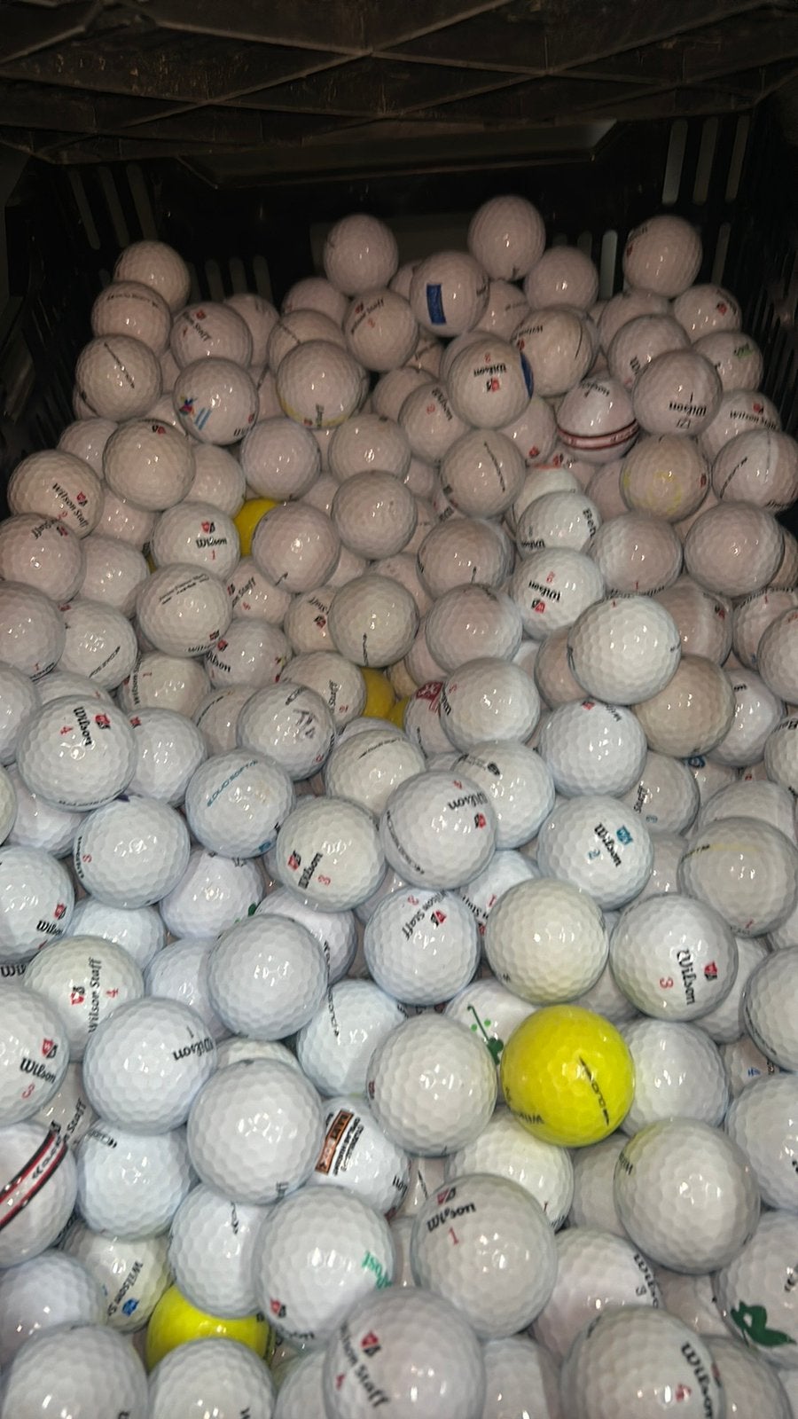 100 Stuks Wilson Staff Duo Soft Golfballen AAAA, Ophalen of Verzenden, Zo goed als nieuw, Bal(len)
