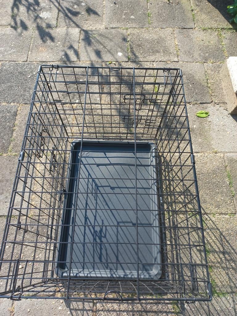Honden bench, Dieren en Toebehoren, Hondenhokken, Ophalen, Zo goed als nieuw, Minder dan 75 cm, Minder dan 65 cm