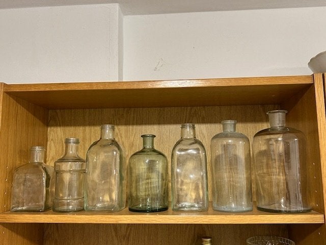 Glazen flessen (OUD), Antiek en Kunst, Ophalen