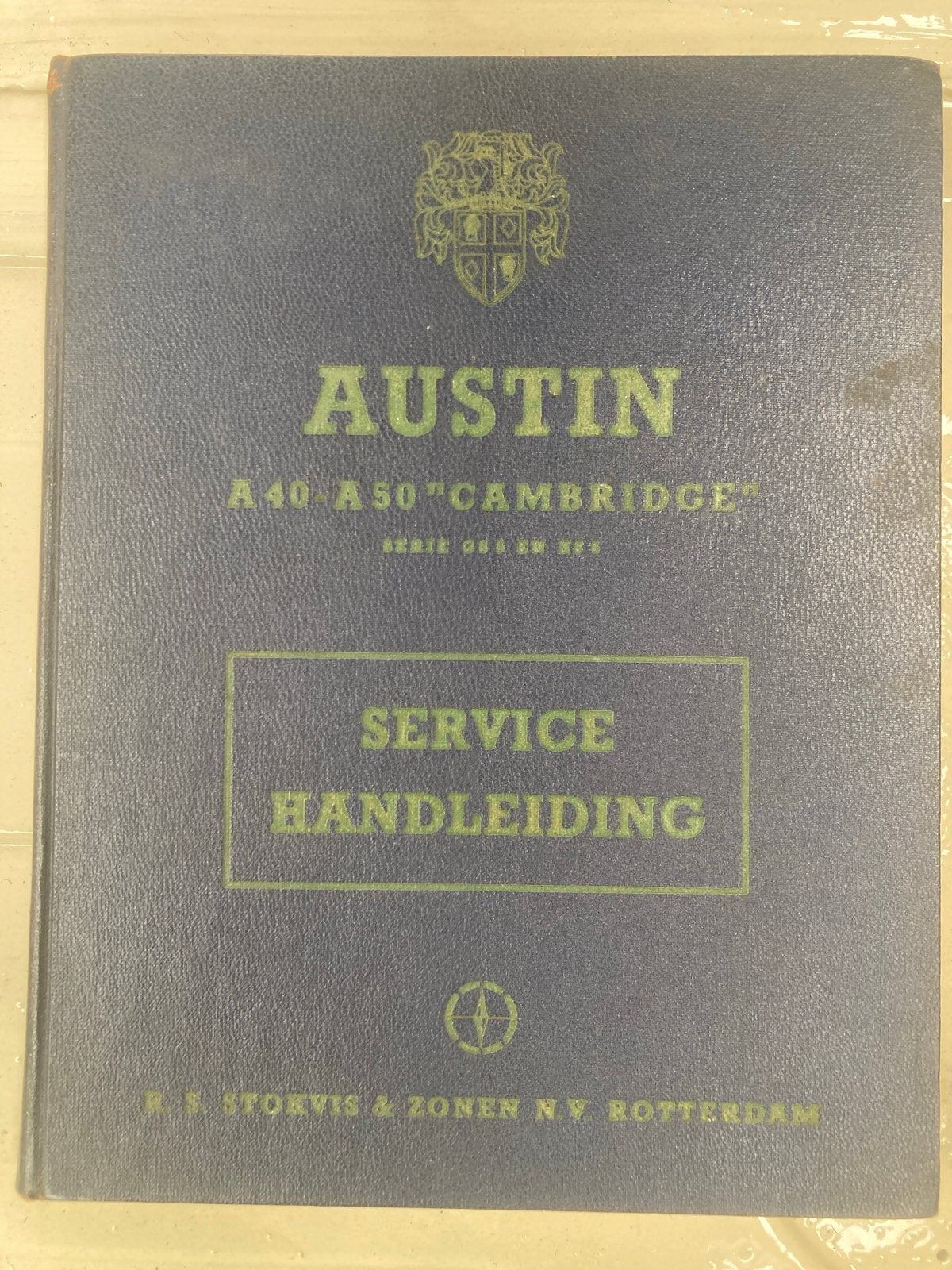 Austin A40 A50 Cambridge Service Handleiding, Verzenden