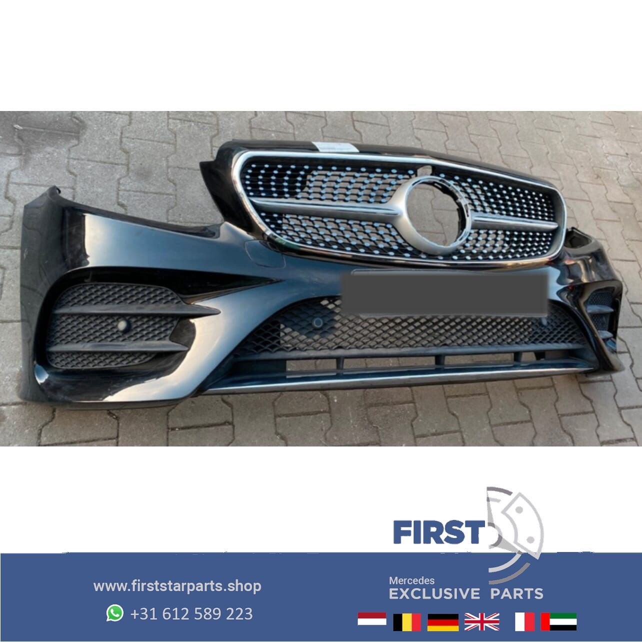 W213 W238 E KLASSE COUPÉ CABRIO E43 E53 AMG BUMPER A23888570, Gebruikt, -, Voor, Ophalen of Verzenden