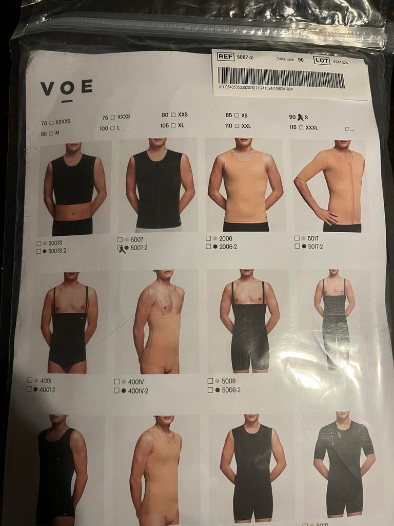 VOE Corset Druk Vest - Maat S, Ophalen of Verzenden, Zo goed als nieuw