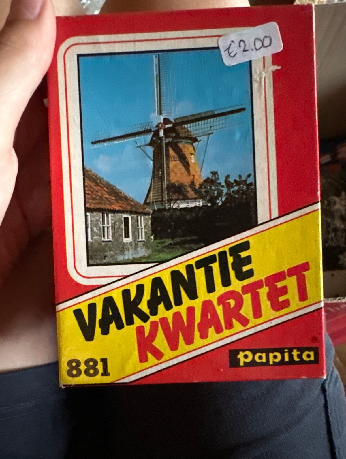 Vakantie Kwintet 881 Papita - Vintage Kaartspel, Drie of vier spelers, Ophalen of Verzenden, Gebruikt