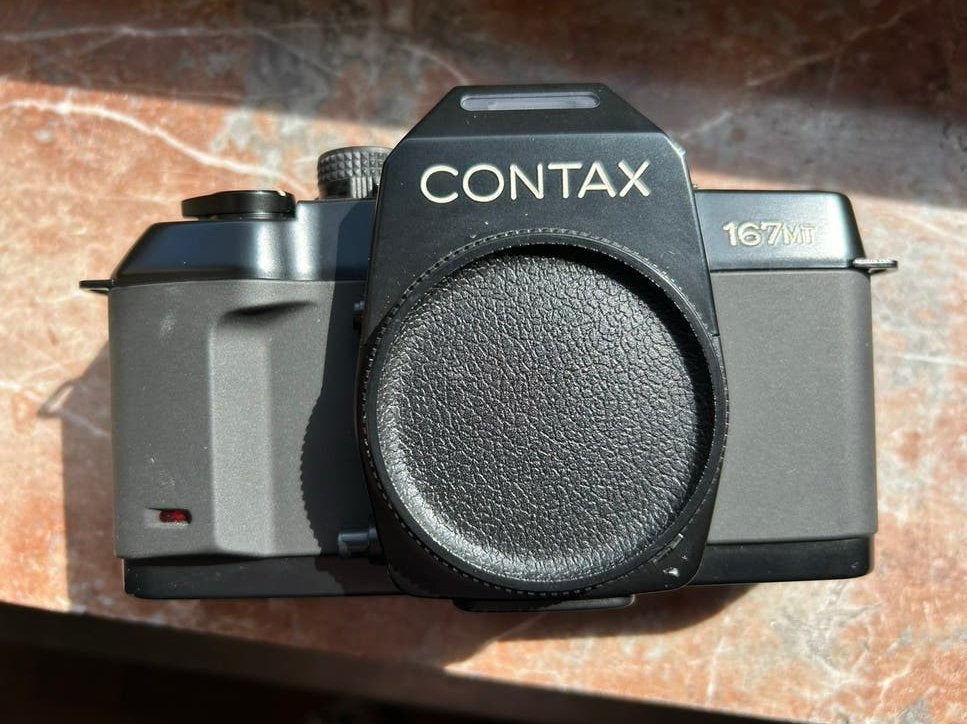 Contax Body 167 MT zeer goede staat, Ophalen, Zo goed als nieuw, Spiegelreflex, Overige Merken