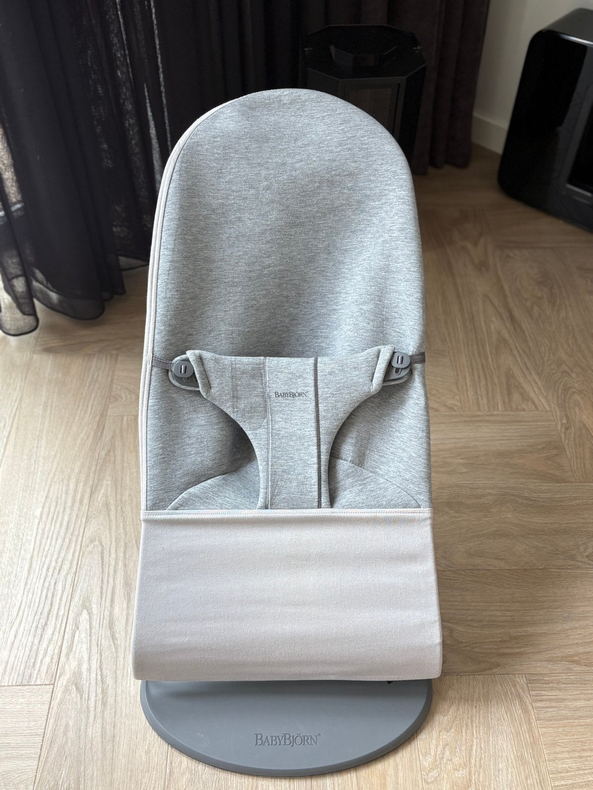 Baby Bjorn wipstoel zgan grijs, Kinderen en Baby's, Ophalen, Zo goed als nieuw