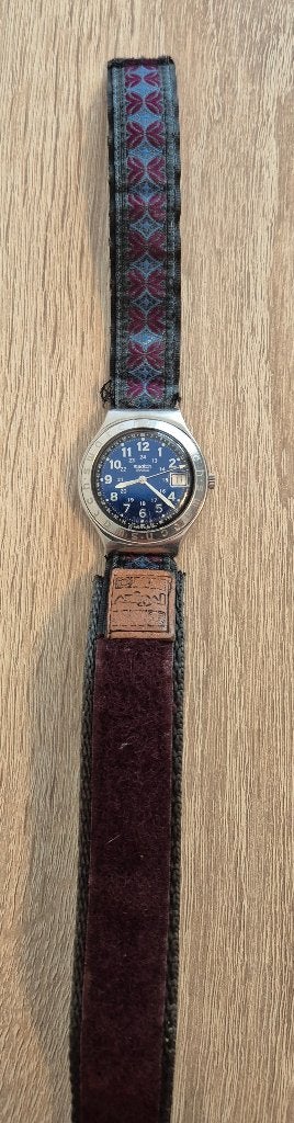 SWATCH IRONY YGS400 - HAPPY JOE / AG1993 * VINTAGE, Overige merken, Overige materialen, Met bandje, Polshorloge