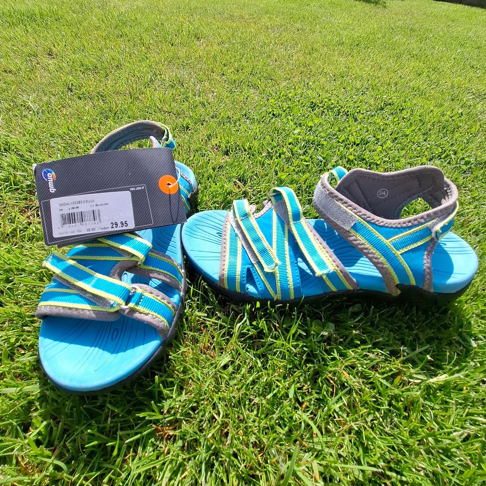 Nieuwe ANWB sandalen maat 34 voor kinderen, Ophalen of Verzenden