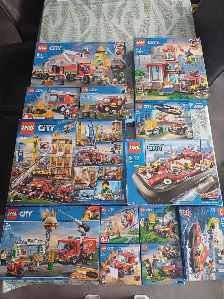 Lego city brandweer, Ophalen, Zo goed als nieuw