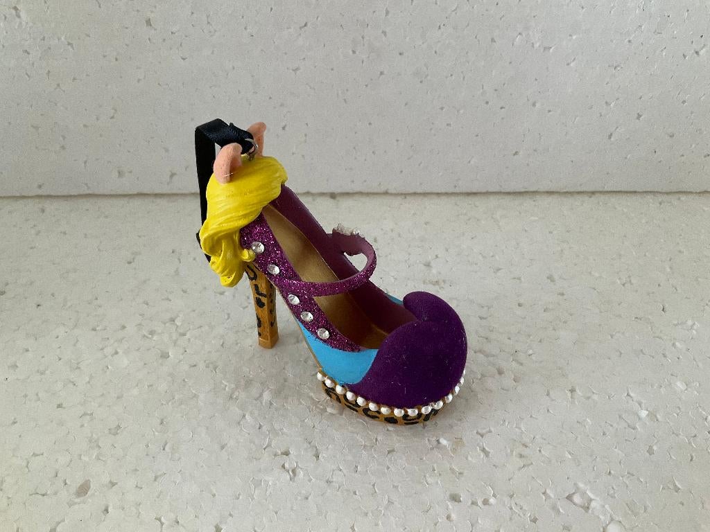 Disney ornament - schoentje van Miss Piggy, Ophalen of Verzenden, Overige figuren, Zo goed als nieuw, Beeldje of Figuurtje