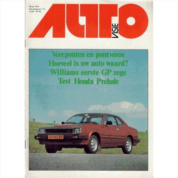 Autovisie Tijdschrift 1979 NR 15 #1 Nederlands, Boeken, Ophalen of Verzenden, Gelezen, Algemeen