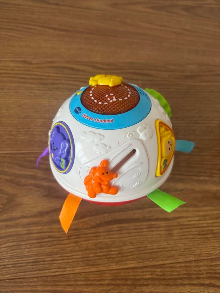 Vtech leer en kruip draaibal, Kinderen en Baby's, Speelgoed | Babyspeelgoed, Ophalen, Gebruikt, Overige typen, Met licht