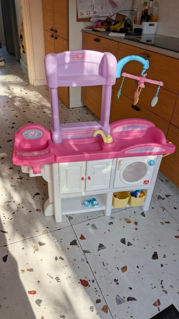 Step2 Love & Care Deluxe Nursery Kinderkamer voor poppen, Ophalen of Verzenden, Gebruikt, Meisje