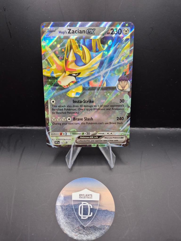 Hop's Zacian EX - SVP193 - Promo, Ophalen of Verzenden
