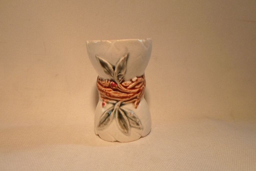 Majolica Dubbele Eierdop, Antiek en Kunst, Ophalen of Verzenden