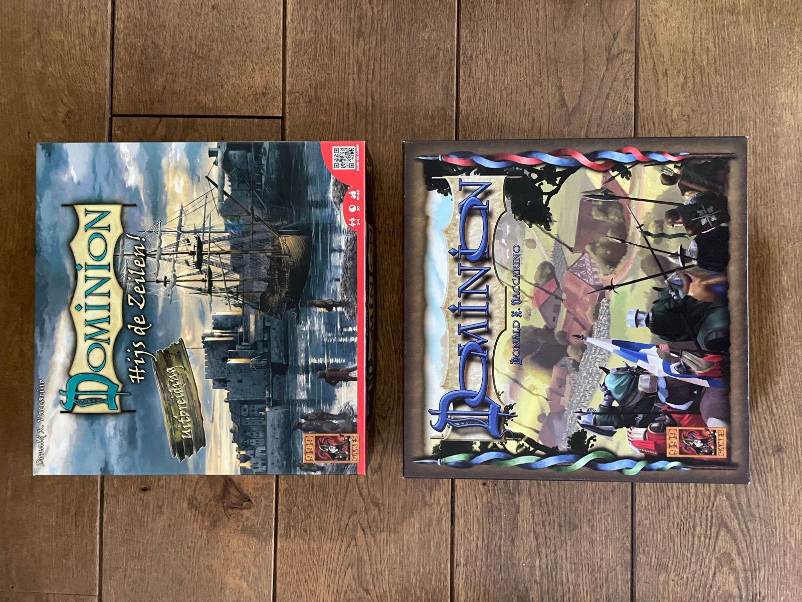 Dominion: Basisspel & Uitbreiding 'Hij is de Zeilen!', Hobby en Vrije tijd, Gezelschapsspellen | Bordspellen, Een of twee spelers