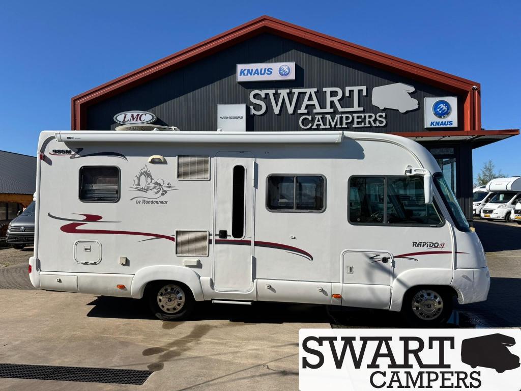 Rapido Le Randonneur 986 M, MERCEDES AUTOMAAT 5 CILINDER, Caravans en Kamperen, Ringverwarming, Luifel, Bedrijf, Diesel