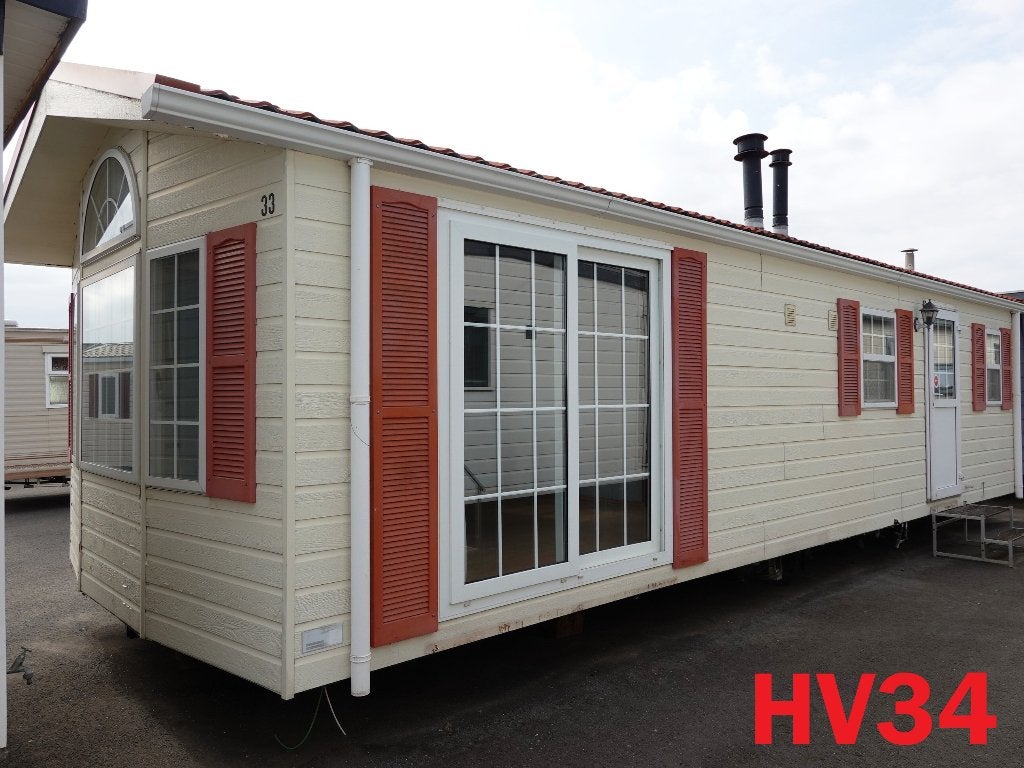 Arcabo Charleston chalet met dubbel glas en 2 slaapkamers, Caravans en Kamperen, Tot en met 4