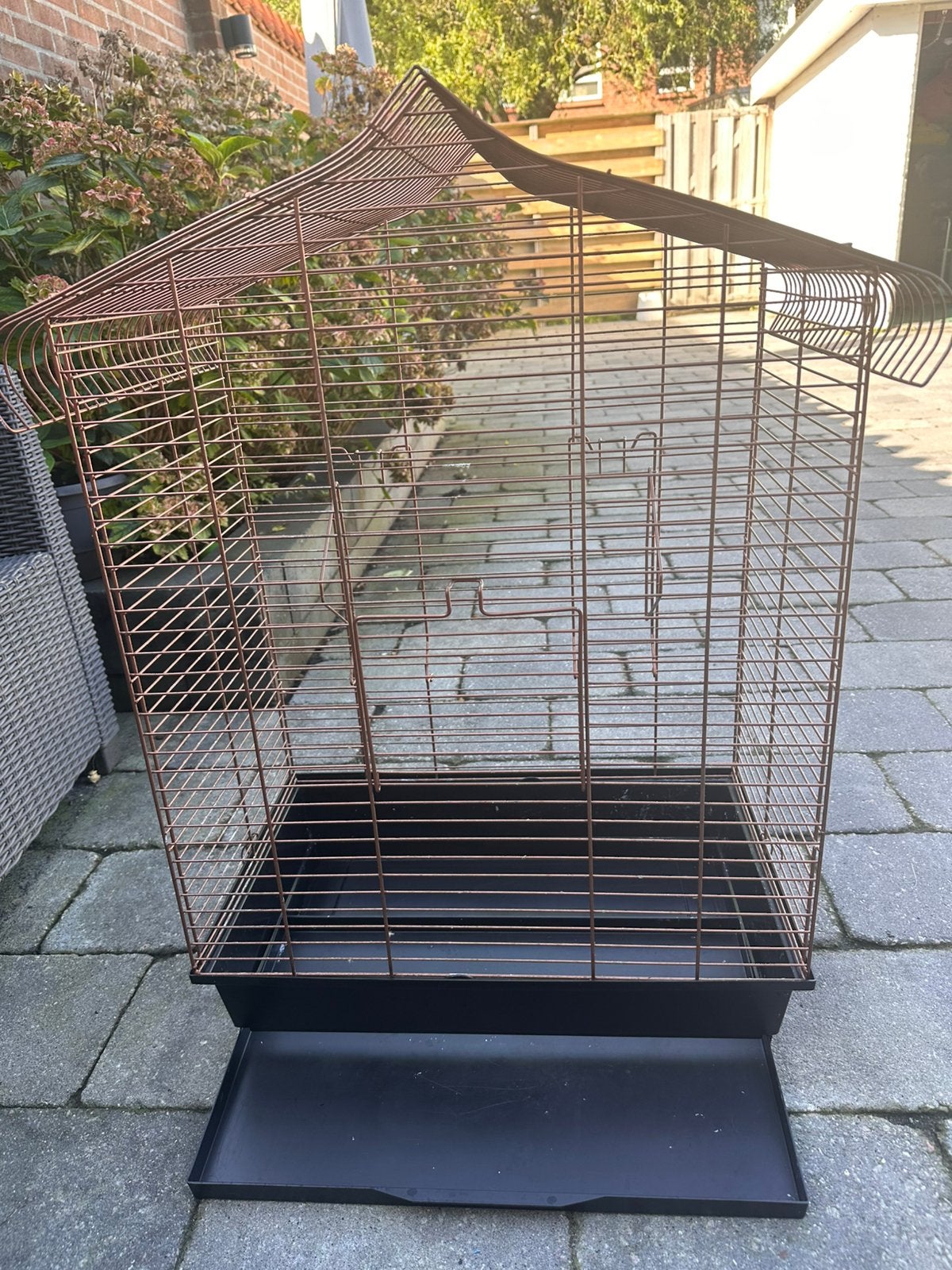 Te koop vogel kooi, Dieren en Toebehoren, Ophalen, Zo goed als nieuw, Metaal, Vogelkooi