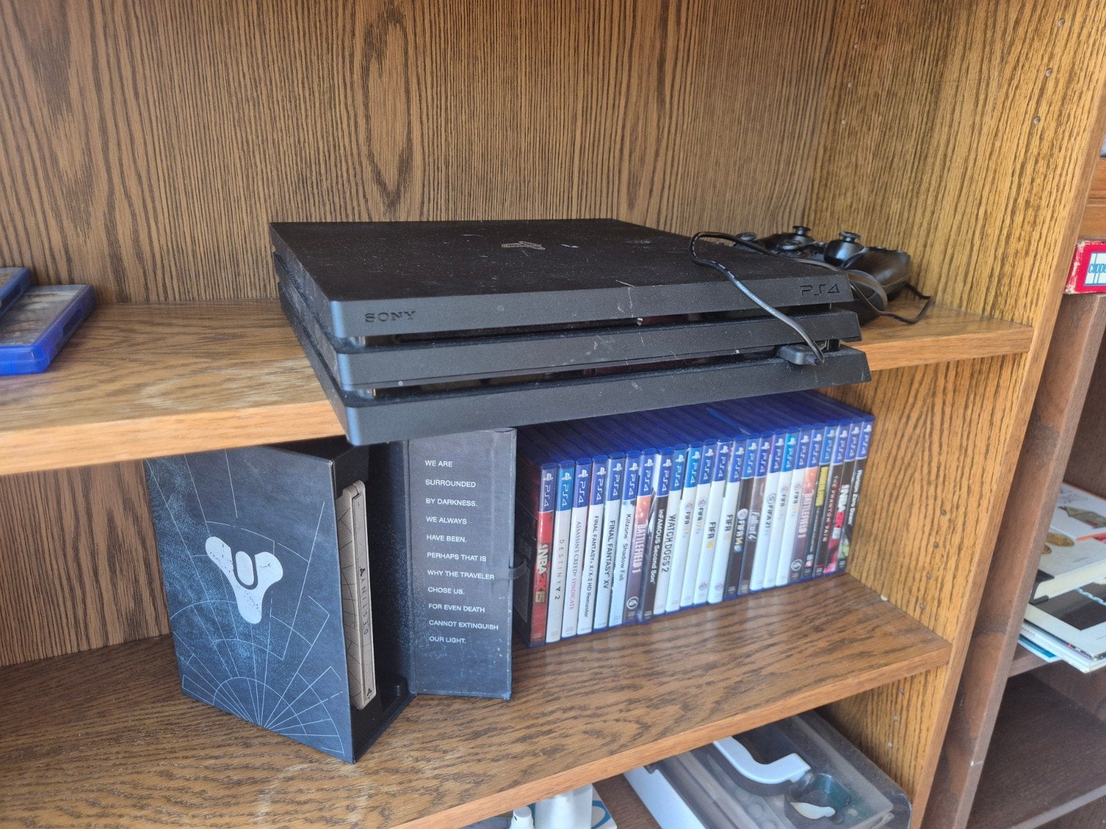 Originele PS4 met veel games en controllers, Spelcomputers en Games, Spelcomputers | Sony PlayStation 4, Ophalen of Verzenden