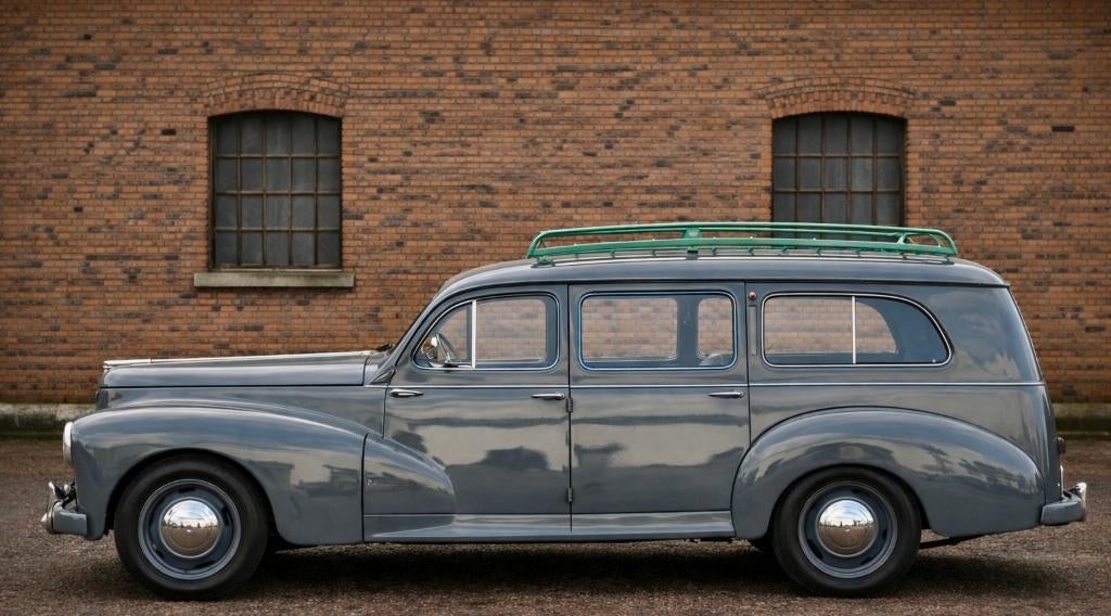 Peugeot 203 Commercial 1953 Volledig Gerestaureerd., Voorwielaandrijving, Trekhaak, Stationwagon, Handgeschakeld