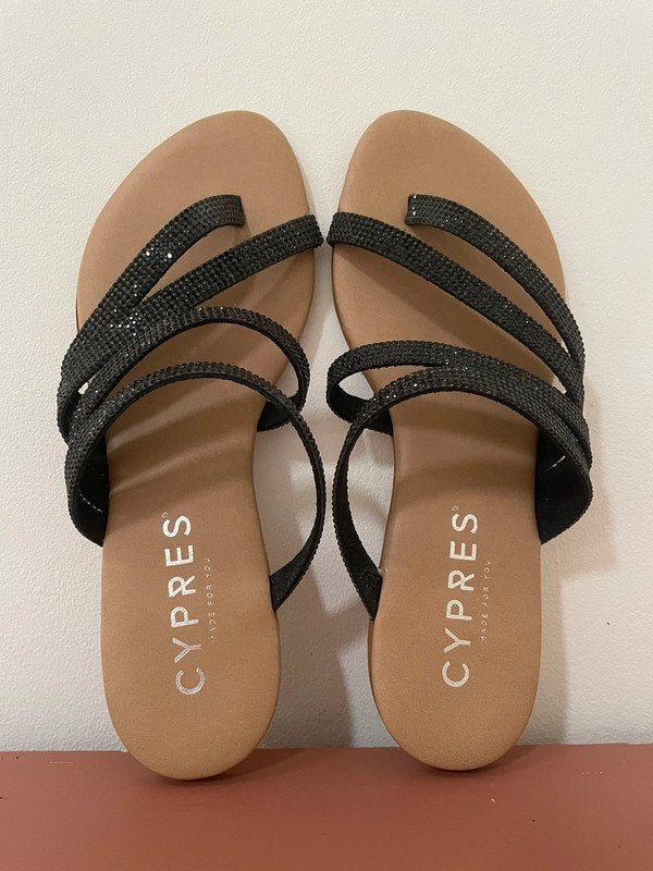 Cypres slippers maat 36, Slippers, Zwart, Cypres, Ophalen of Verzenden