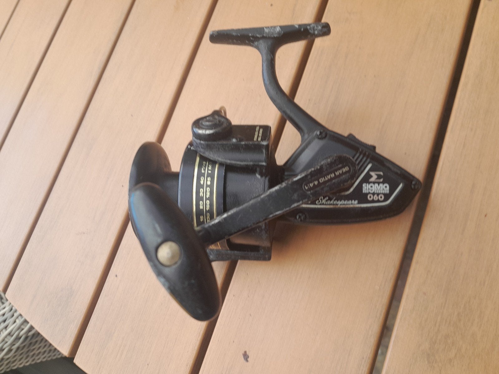 Shakespeare sigma 060, Watersport en Boten, Ophalen of Verzenden, Gebruikt, Molen