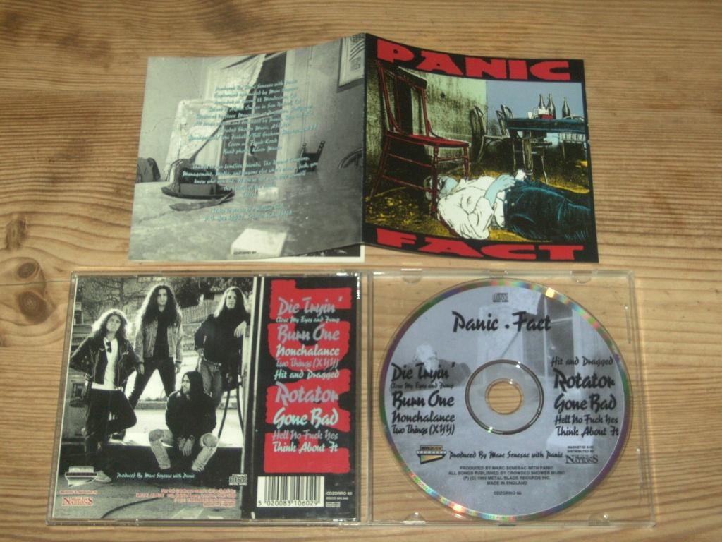 panic-fact           metal blade 1993, Ophalen of Verzenden, Zo goed als nieuw