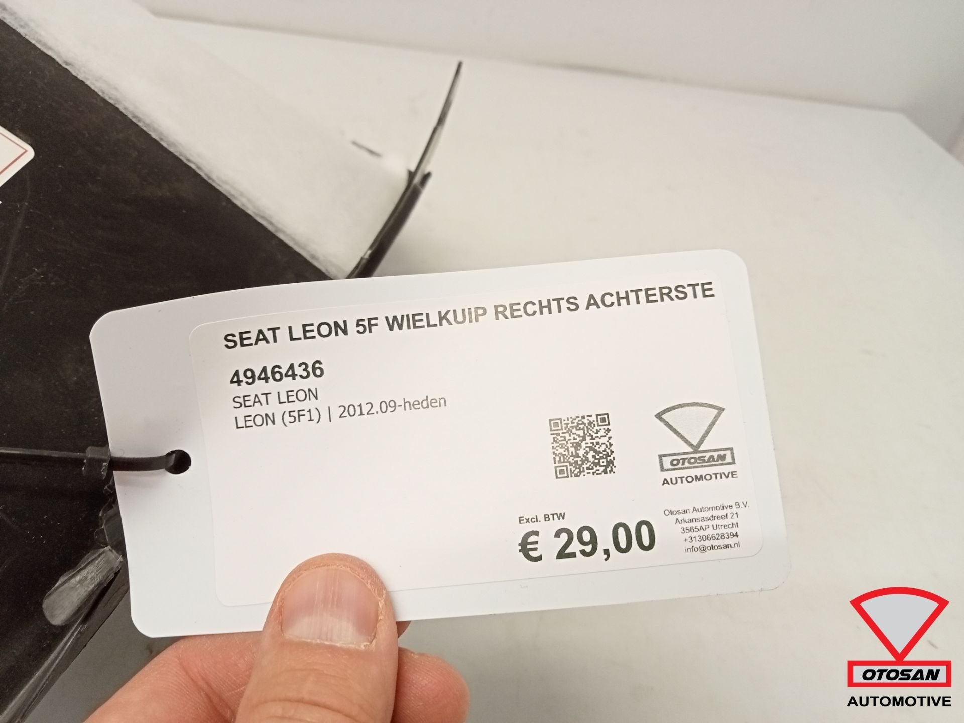 Seat Leon 5F Wielkuip Modderkuip Rechts Achterste Deel Nieuw, Auto-onderdelen, Carrosserie en Plaatwerk, Nieuw, Ophalen of Verzenden