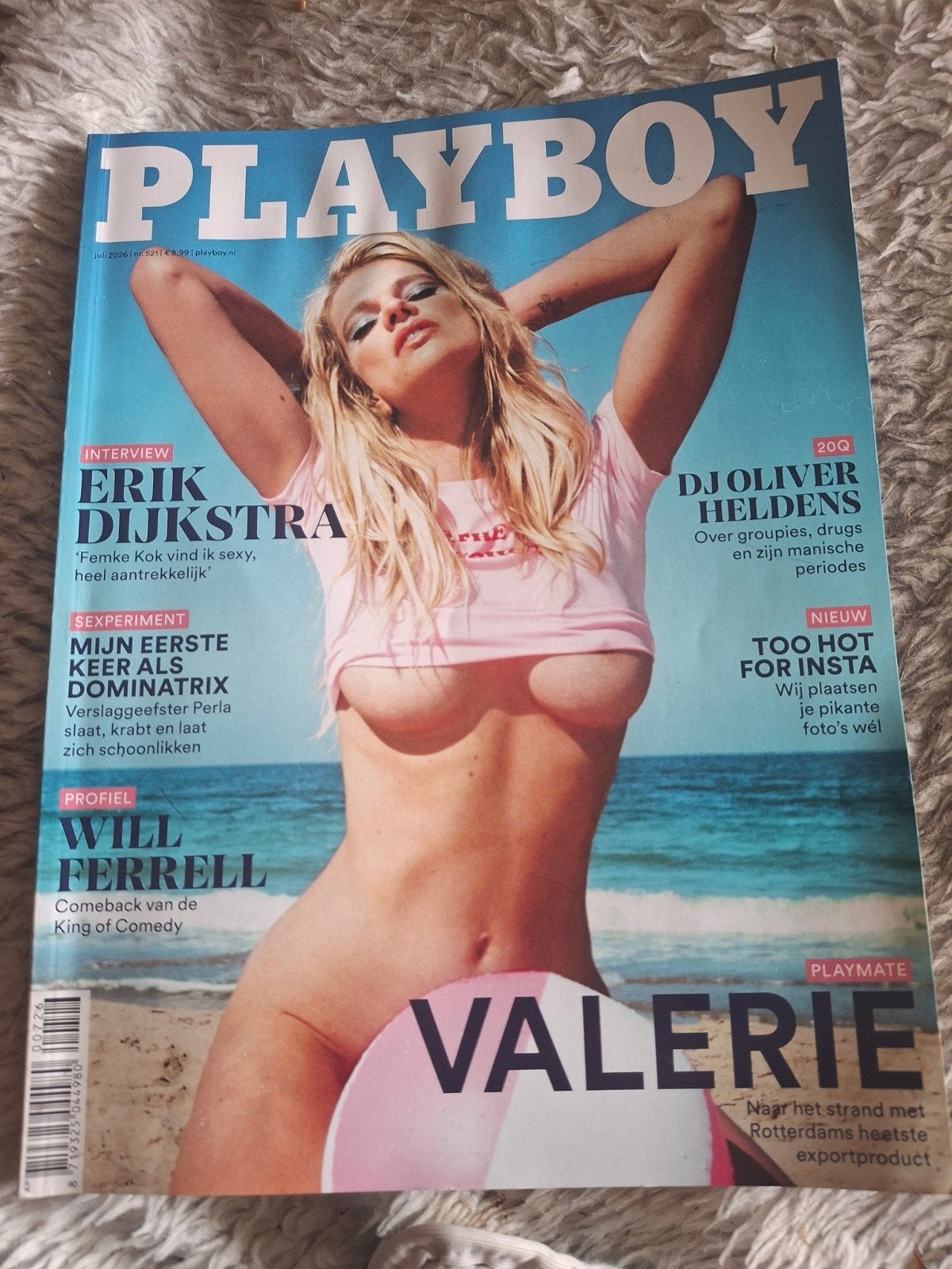 Playboy Magazine - Valerie Cover (juli 2026), Boeken, Ophalen, Nieuw, Overige typen